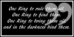 lord of the rings quote